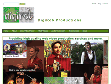 Tablet Screenshot of digirob.com